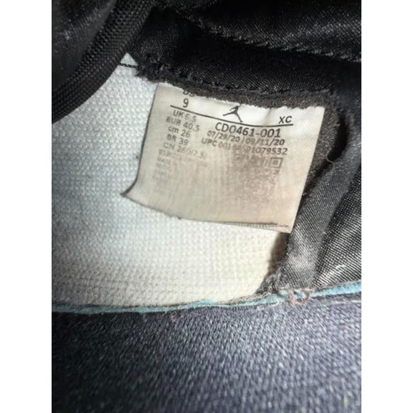 Air Jordan 1 High OG 'Silver Toe' Women's Size 9 Pre-owned Sneakers - Picture 8 of 8